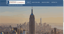 Desktop Screenshot of lawofficesofjordancohen.com